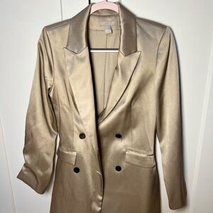 H&M Gold Blazer